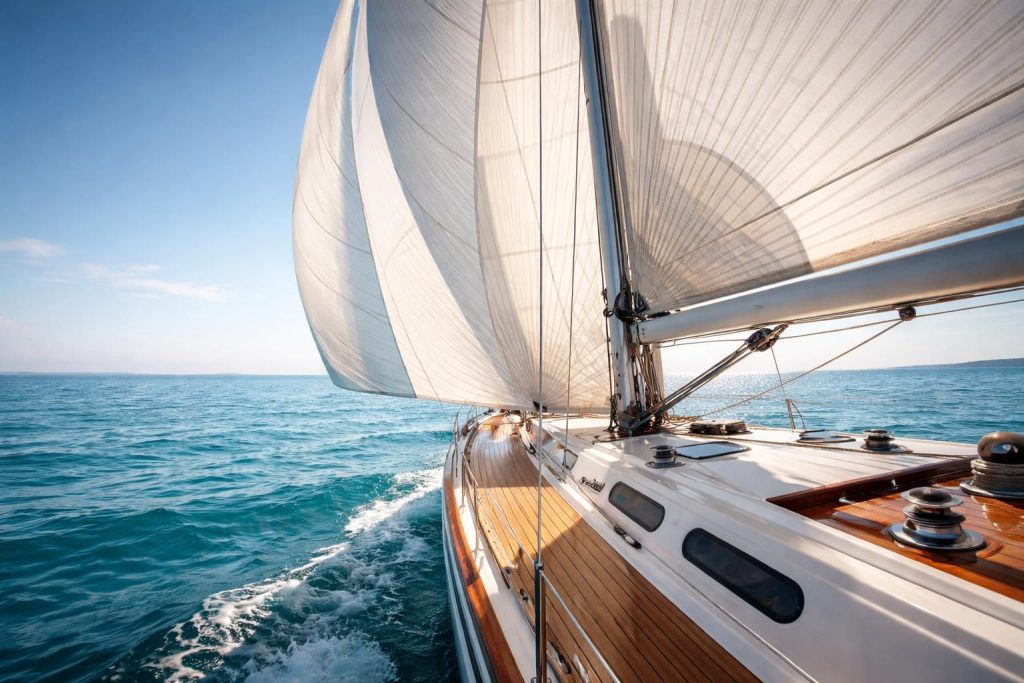 scopri l'eccellenza sartoriale delle vele e impara come scegliere quelle perfette per la tua barca, unendo qualità, design e prestazioni in navigazione.